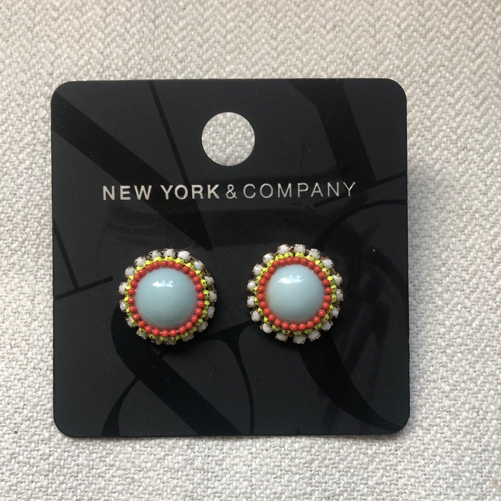 New York & Company Statement Earrings